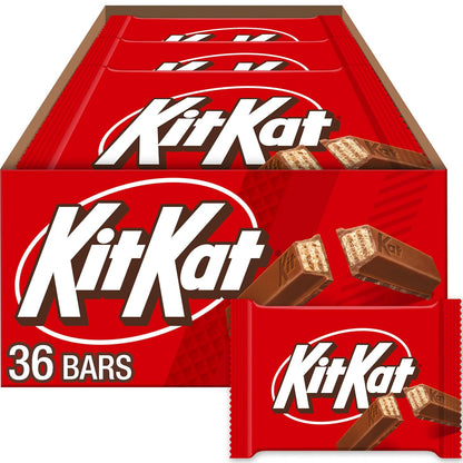 36 individually wrapped 1.5 oz full-size bars in one bulk box