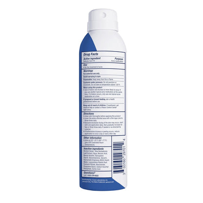 360-degree rotating spray nozzle for all-over coverage and hard-to-reach areas