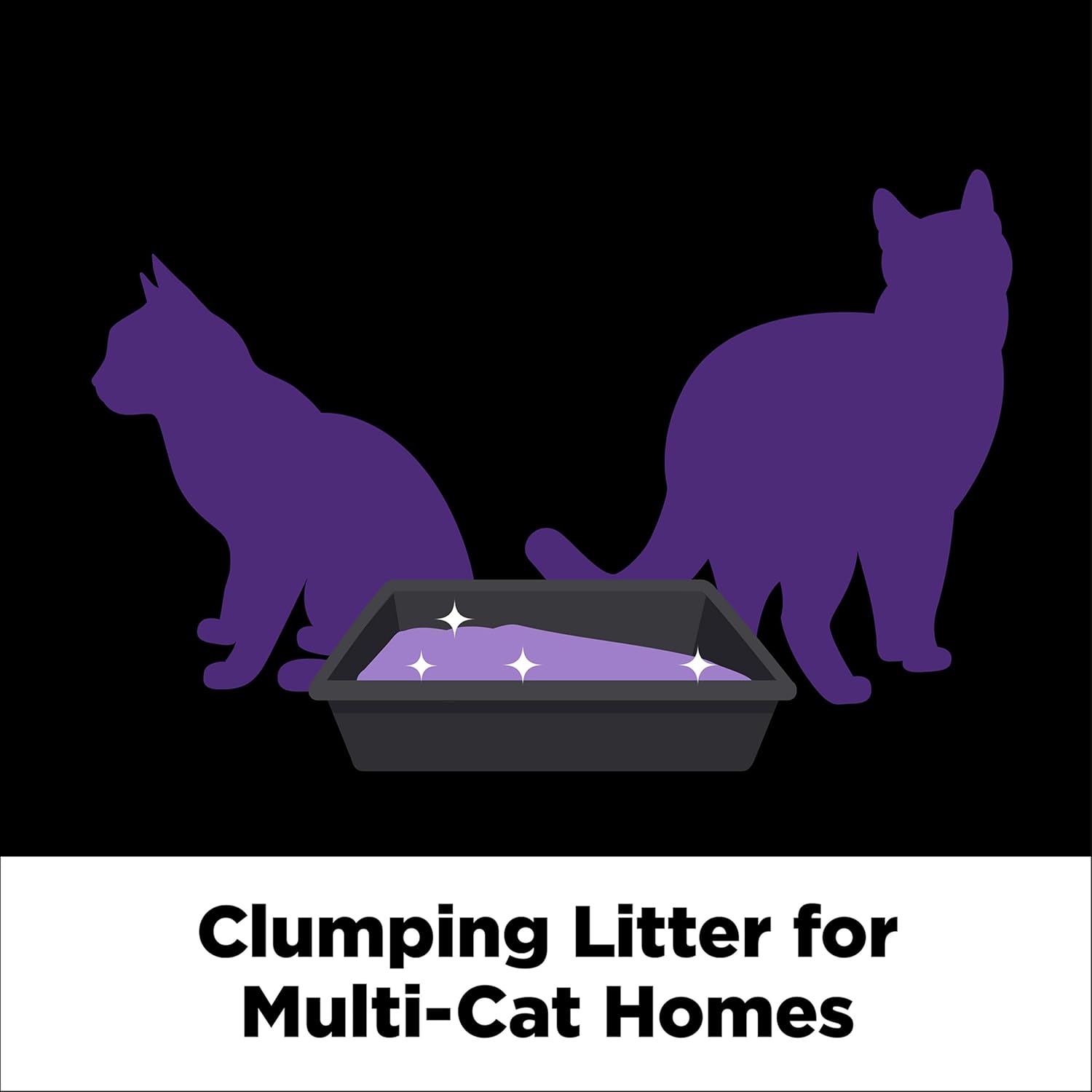 37 lb bulk size designed for multi-cat households, safe for kittens