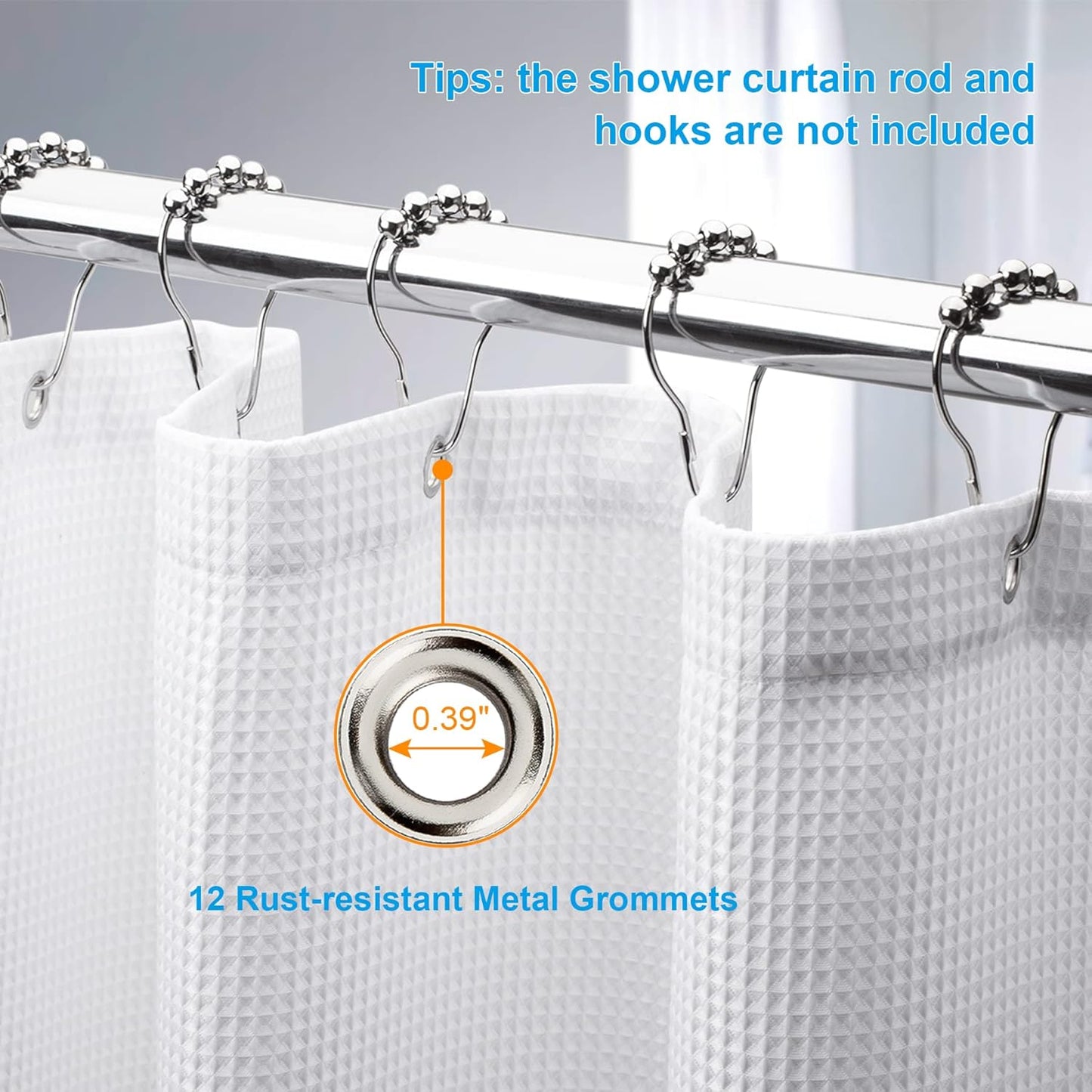 38 available variants spanning 16 colors (white, grey, navy, sage, khaki, black, blush, etc.) and 11 size combinations from 36x72 to 72x96 inches