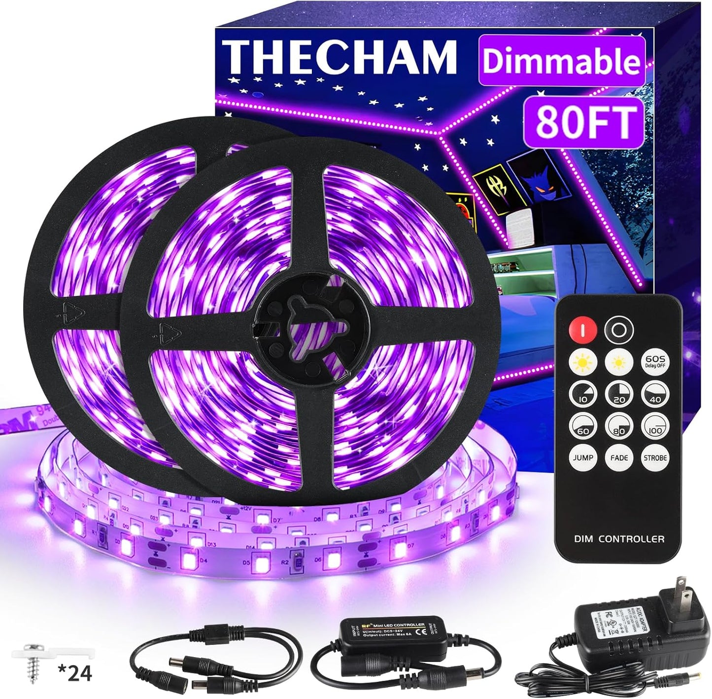 385-400nm uv-a wavelength rated harmless to eyes and body