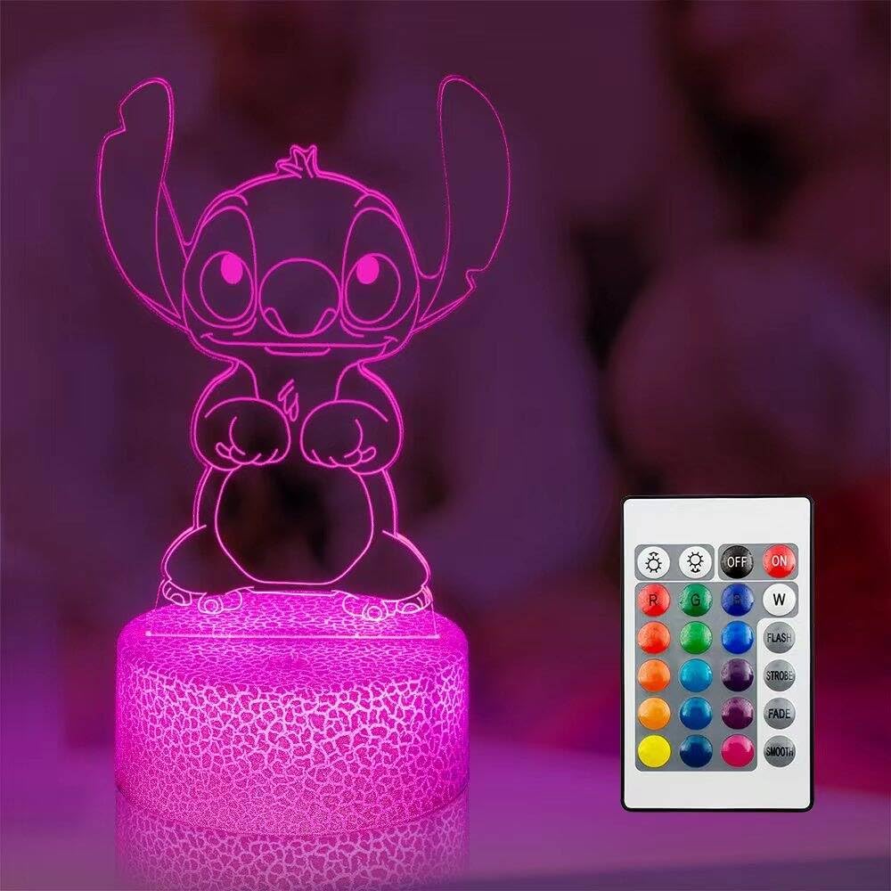 3d optical illusion lamp design creating flat-to-3d visual effect