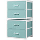 M(11.2"D x 15.2"W x 16.1"H) - Blue