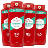 Old Spice High Endurance Body Wash for Men – Practical Birthday Gift for Him, 4-Pack Long-Lasting Shower Set