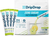 DripDrop Sugar Free Electrolyte Powder – Daily Wellness Hydration for Home Office and Yoga Studio