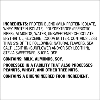 4-5g prebiotic fiber (polydextrose) per serving for digestive support