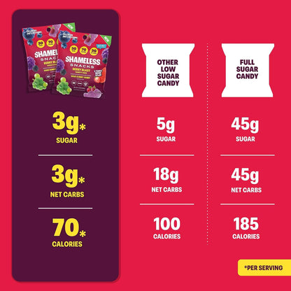 4 flavor variety pack options (berry blast, sweet & sour all-stars, tropical paradise, sour variety pack)