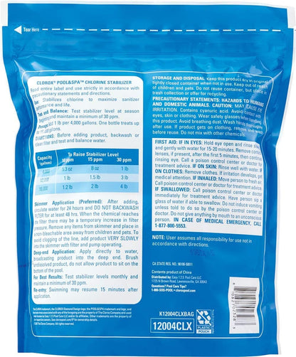 4 lb container with a pack of 3 bulk option for long-term use