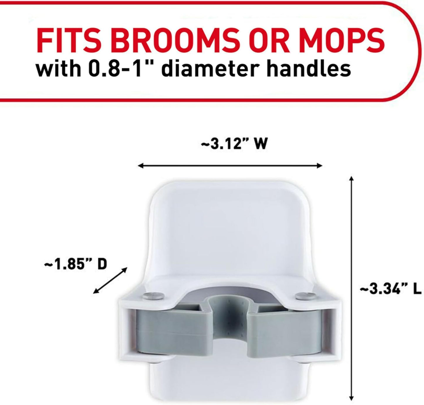 4 lb maximum weight capacity per gripper