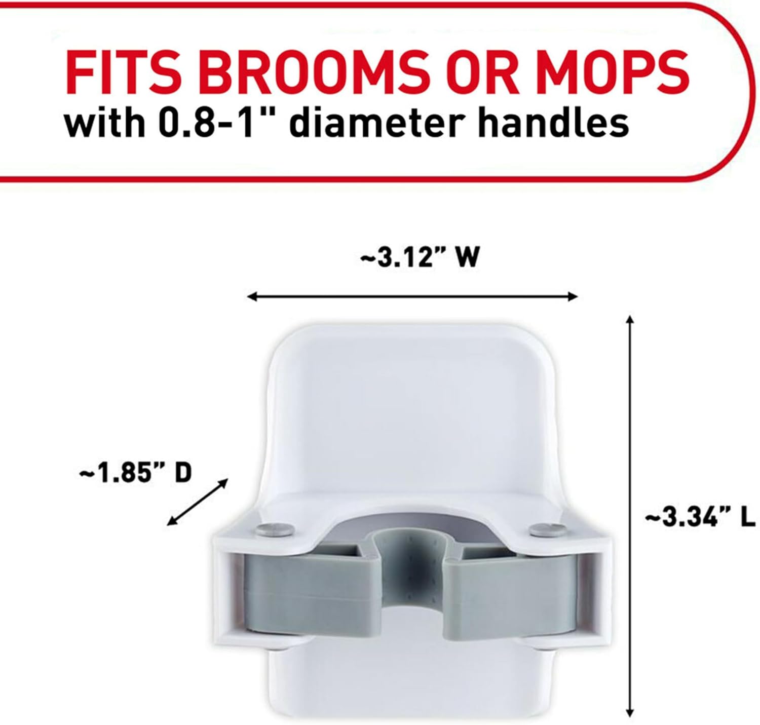 4 lb maximum weight capacity per gripper