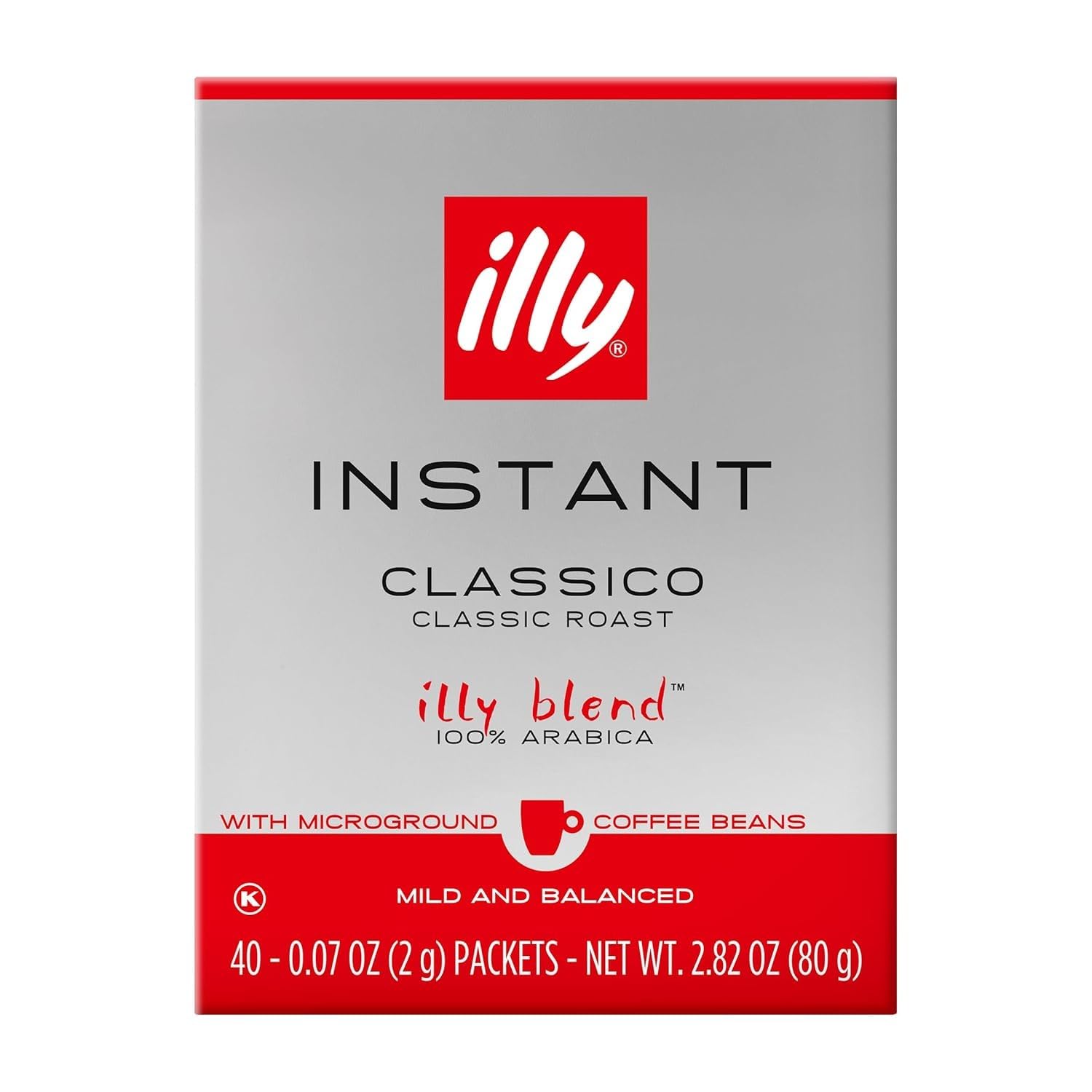 40 individually sealed 2g single-serve packets in a portable box