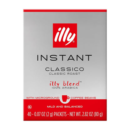 40 individually sealed 2g single-serve packets in a portable box