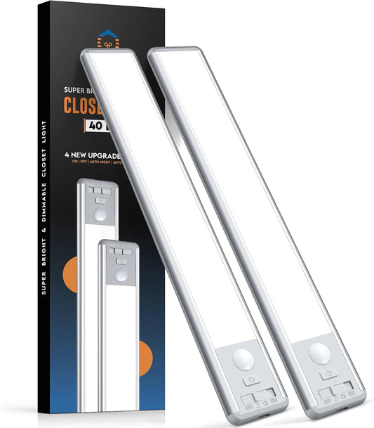 40 led frosted cover with 5-level dimming up to 250 lumens at 6000k cool white