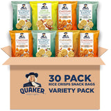 Quaker Rice Crisps Gluten-Free Snack Bags – Lunchbox Favorite for School and Playdate Days