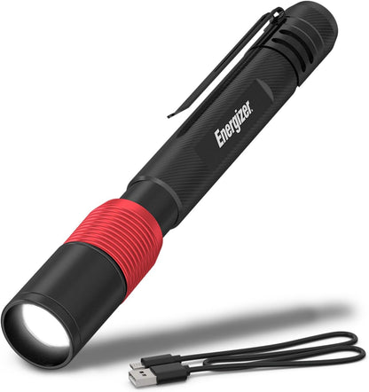 400-lumen high mode and 125-lumen low mode with 40-meter beam