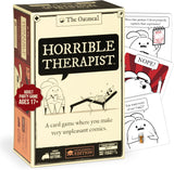 Horrible Therapist by Exploding Kittens - Extra Horrible Edition Card Game, Hilarious White Elephant and Secret Santa Gift for Adults Who Love Crude Humor
