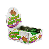 Tootsie Roll Caramel Apple Hard Candy – Care Package Treat for Elderly Parents, Easy-Pantry 48 Count Box