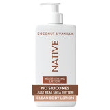 Native Body Lotion Coconut & Vanilla – Nightly Post-Shower Moisturizer for a Mindful Self-Care Ritual