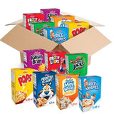 Kellogg's Variety Cereal Pack – School Lunchbox Snacks for Kids, 48 Single-Serve Boxes