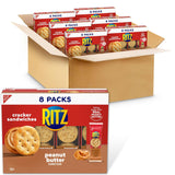RITZ Peanut Butter Sandwich Crackers – Kids' Lunch Box Snack Packs for School and After-School Care