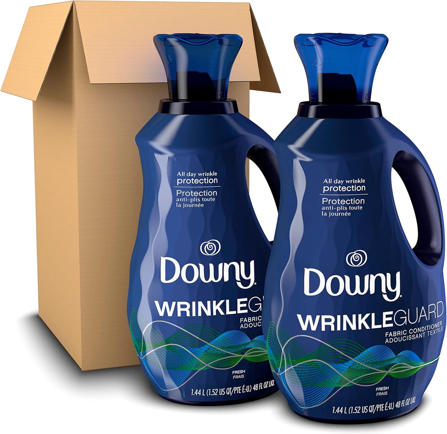 48-load capacity per 48 fl oz bottle (96 loads total in the 2-pack variant)