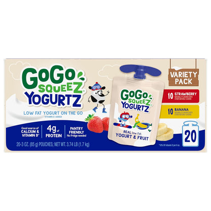 4g protein per pouch, good source of calcium and vitamin d (at least 10% dv per 6 oz)