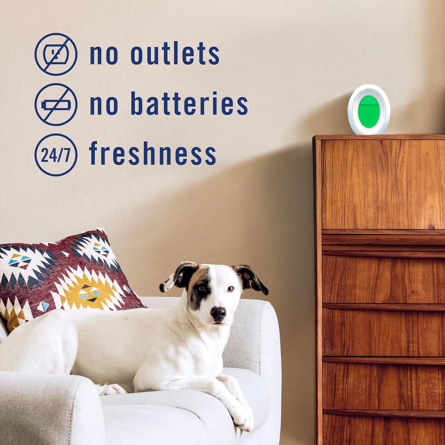4x scent intensity versus leading cone air freshener competitors