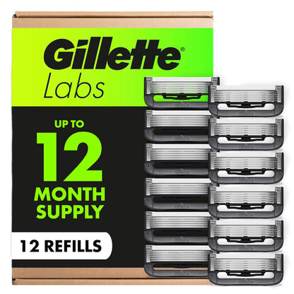 5-blade cartridge using gillette's highest-grade blades for maximum closeness