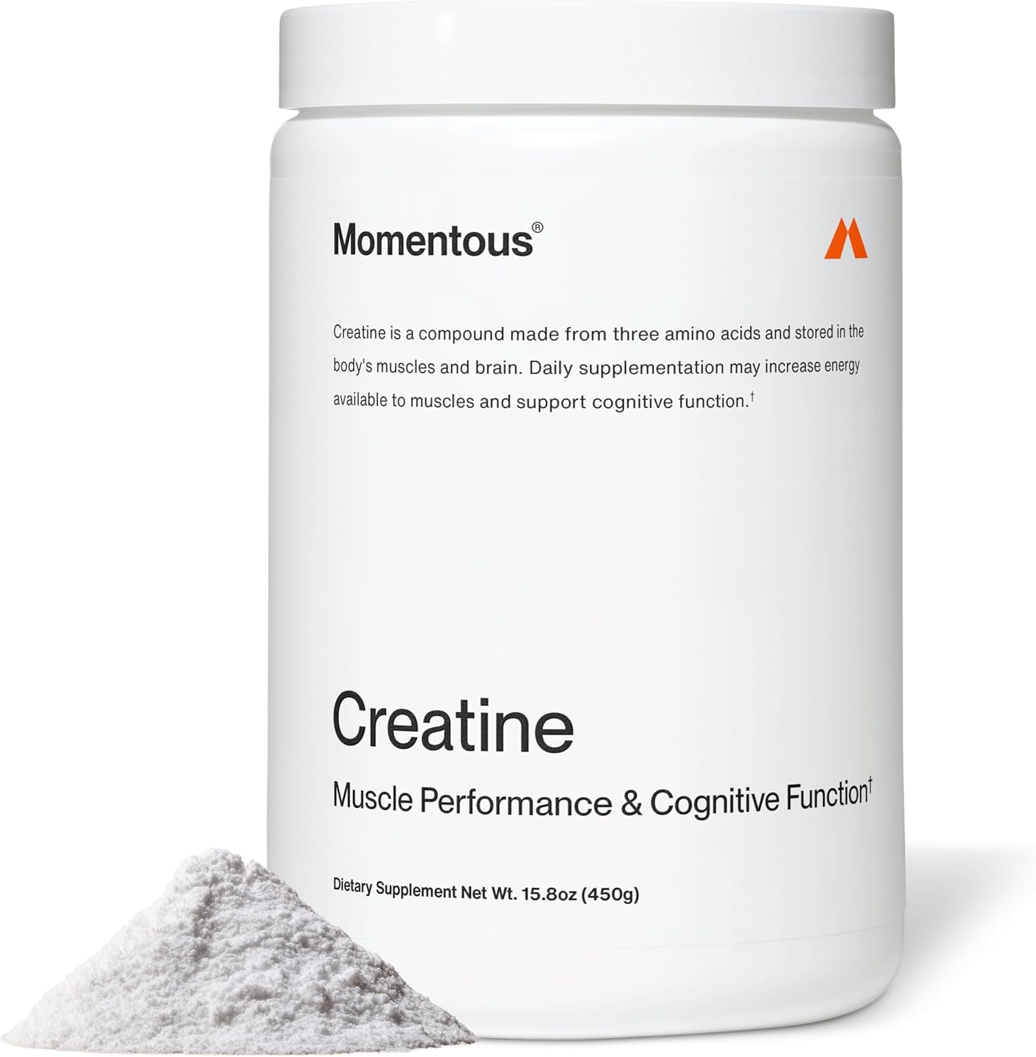 5 g creatine monohydrate per serving in a single-scoop dose