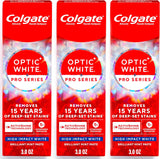 Colgate Optic White Pro Series – Daily Whitening Toothpaste Ritual for Coffee and Wine Stains