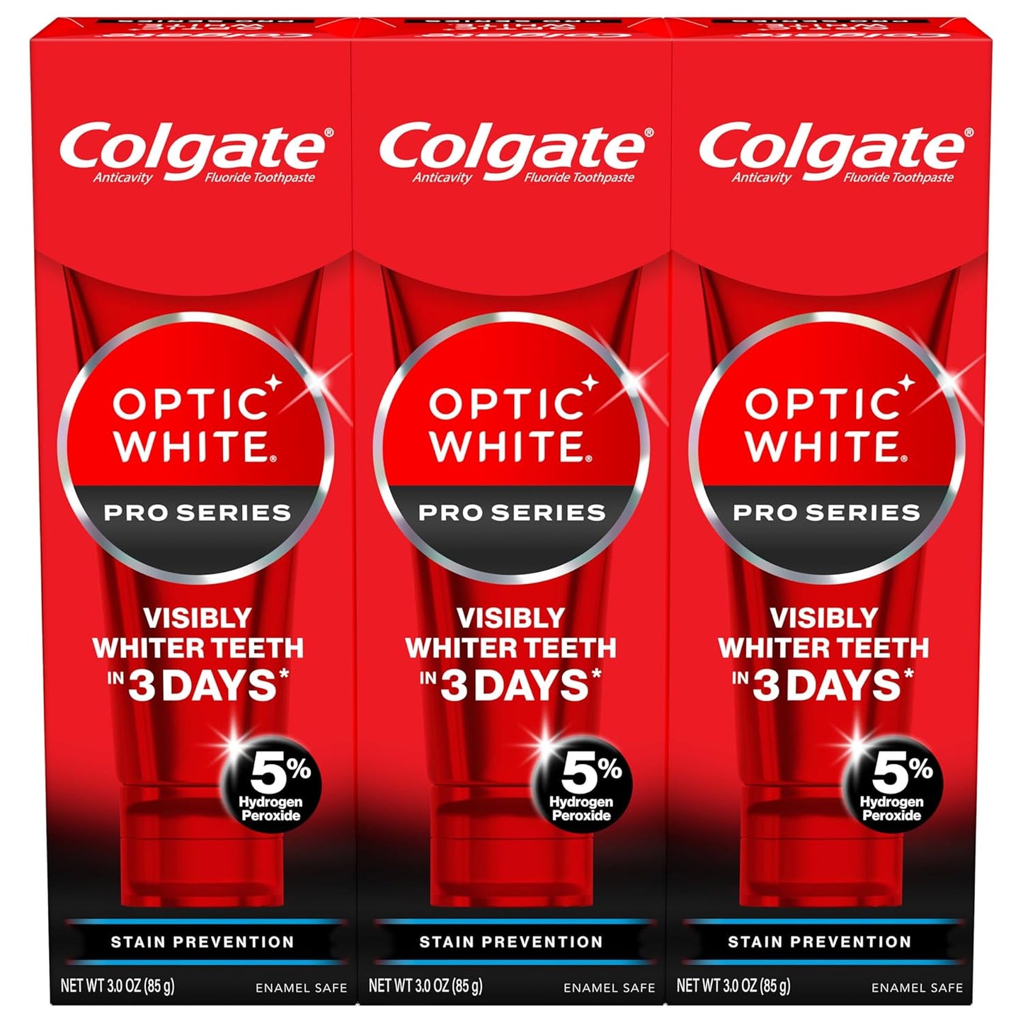 5% hydrogen peroxide patented whitening formula