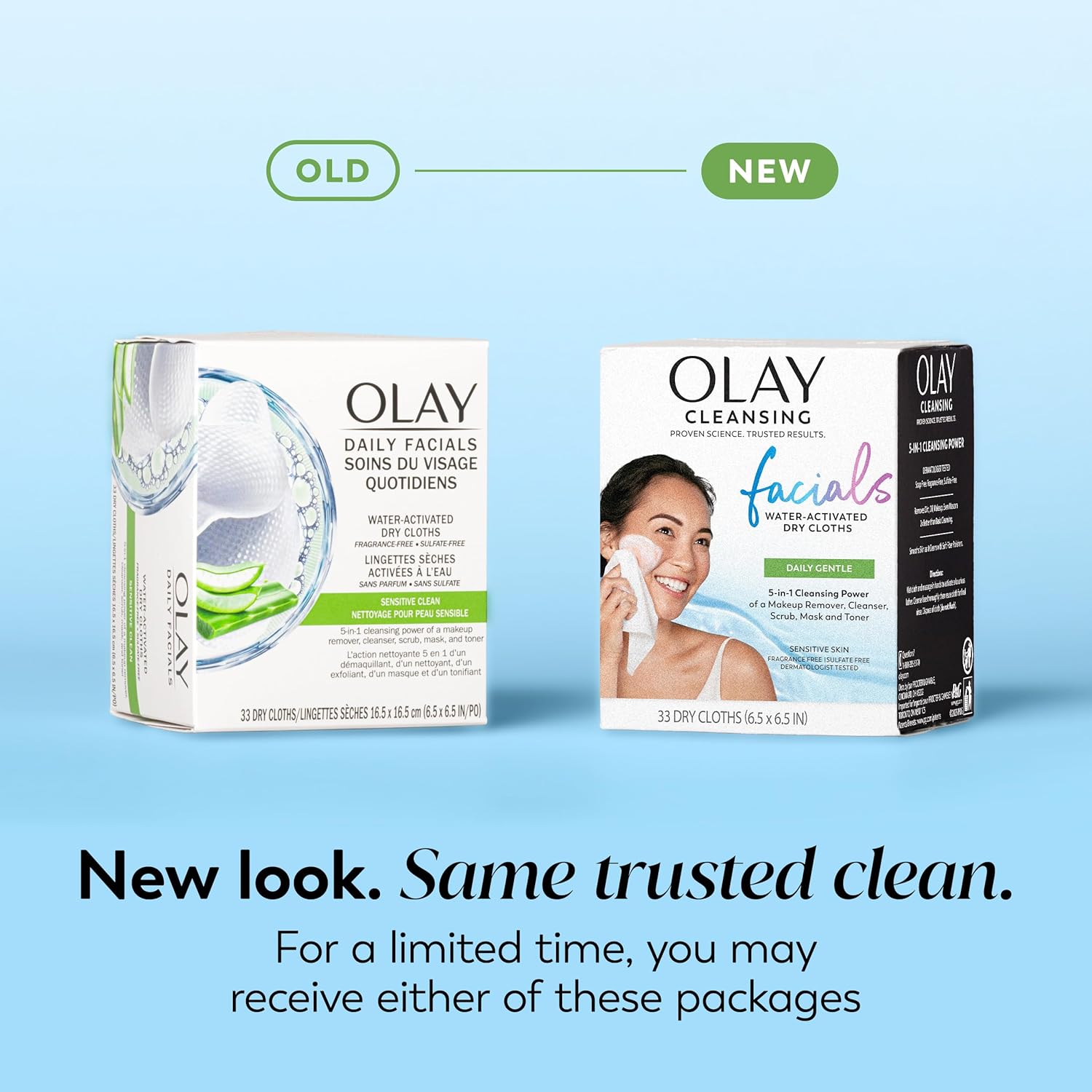 5-in-1 functionality: makeup remover, face wash, scrub, mask, and toner