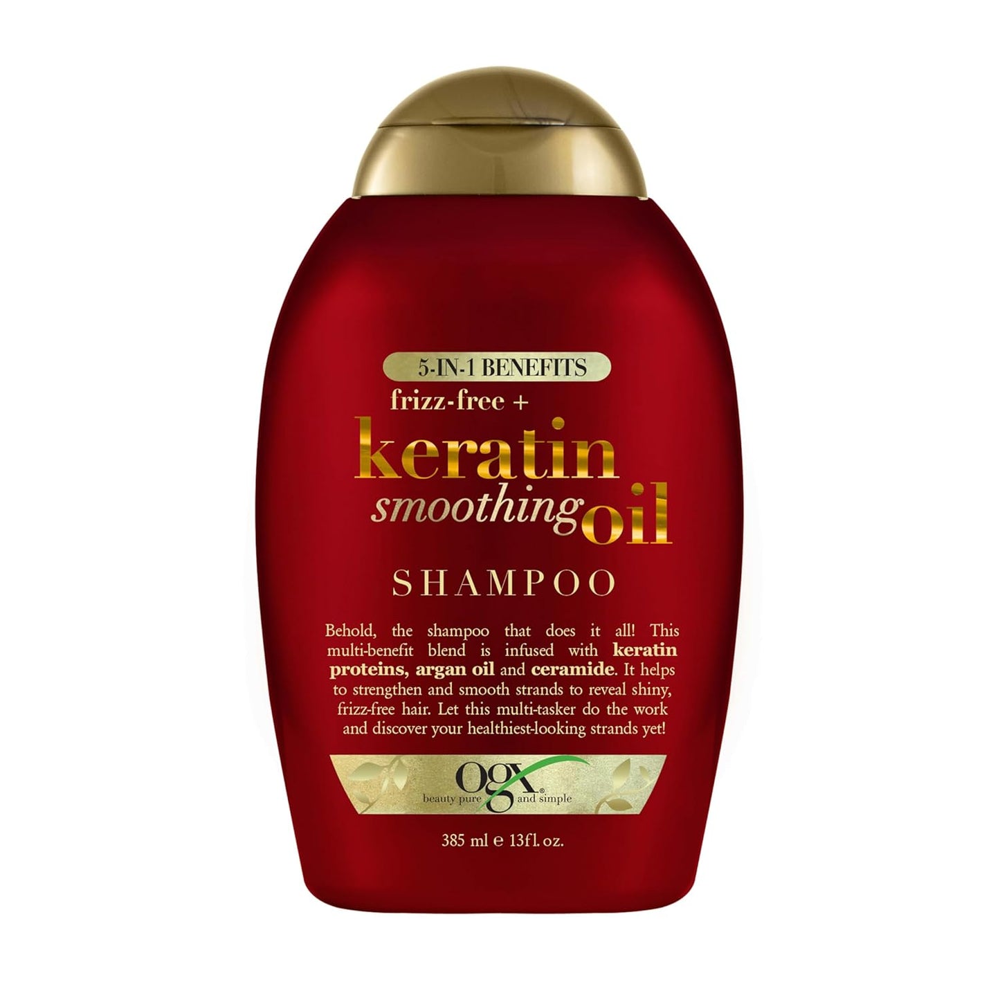 5-in-1 multifunctional formula (anti-frizz, strengthening, flexibility, humidity protection, shine)