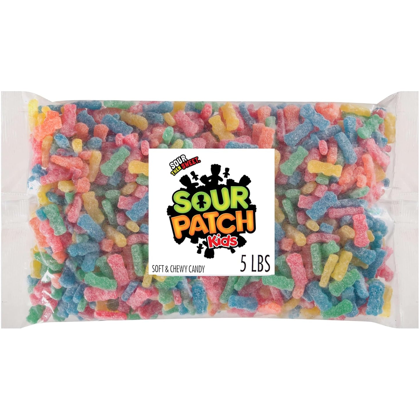 5 lb resealable-style bulk bag sized for parties and long-term snacking