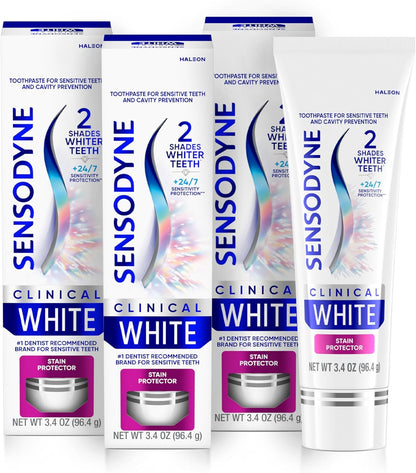 5% potassium nitrate active ingredient for clinically proven sensitivity relief