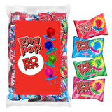 Ring Pop Candy 50 Ct – Kids' Party Favor Pack, Assorted Fruity Flavors for Birthday Loot Bags and Easter Egg Hunts