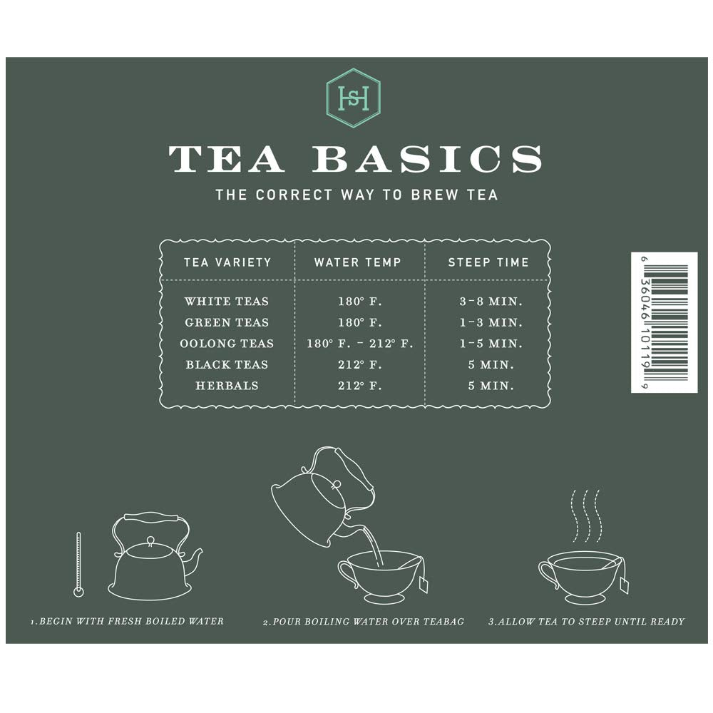 50 tea bags per box (with pack-of-2 option yielding 100 bags)
