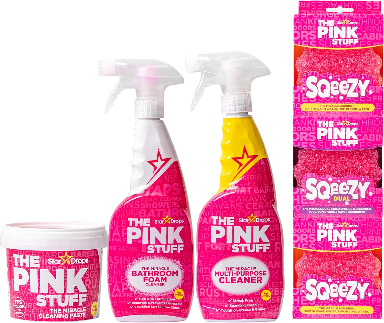 500g miracle cleaning paste for stubborn stains, rust, and grime