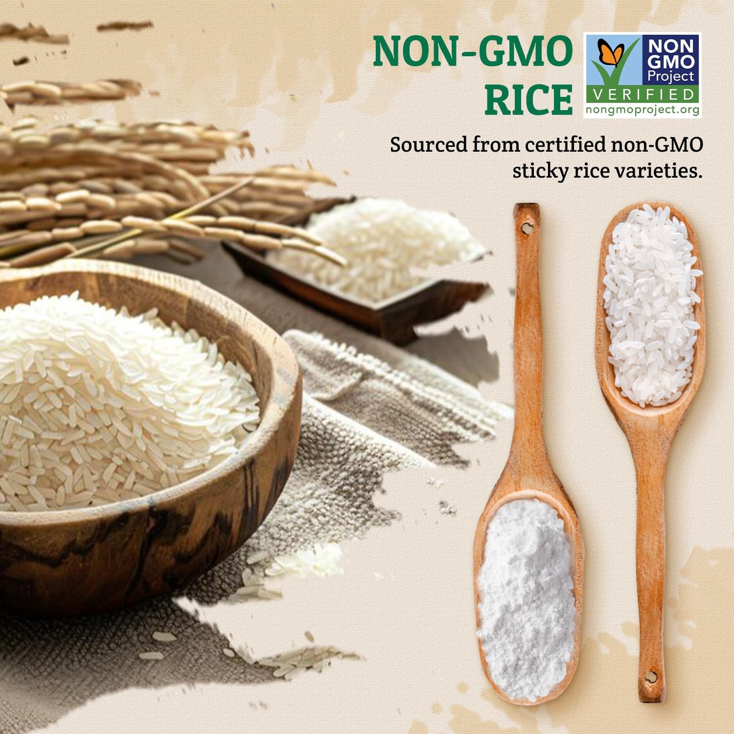 52USA Glutinous Rice Flour – Clean Eating Pantry Staple for Mindful Gluten-Free Home Bakers