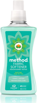 Method Fabric Softener Beach Sage – Calming Bath Towel Care for Self-Care Nightly Routine
