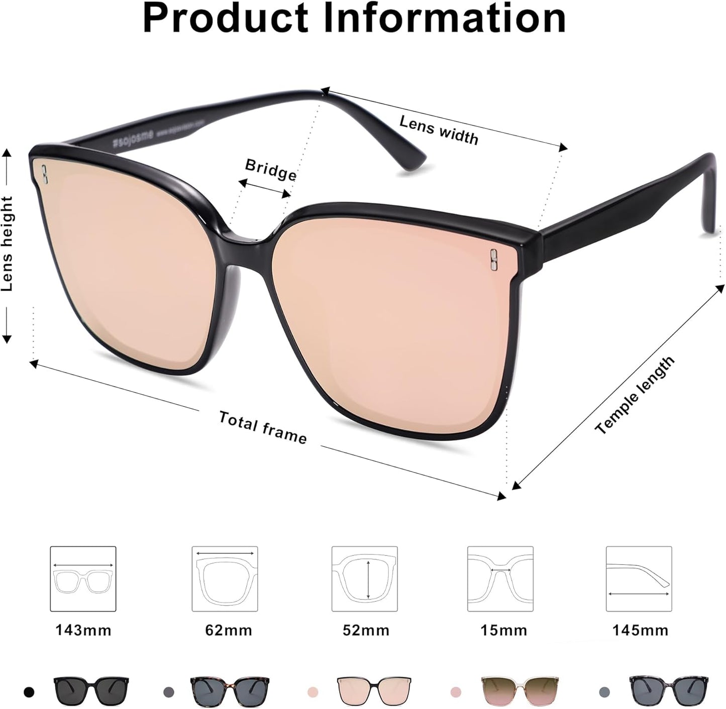 58mm lens width suited to medium adult faces