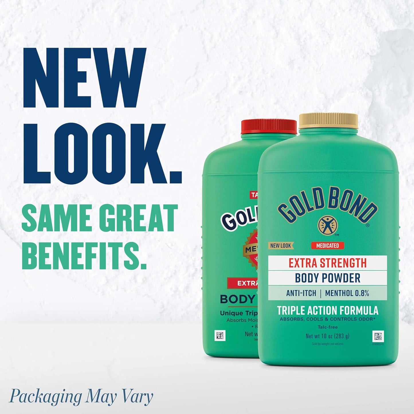 5x menthol concentration compared to gold bond original strength body powder