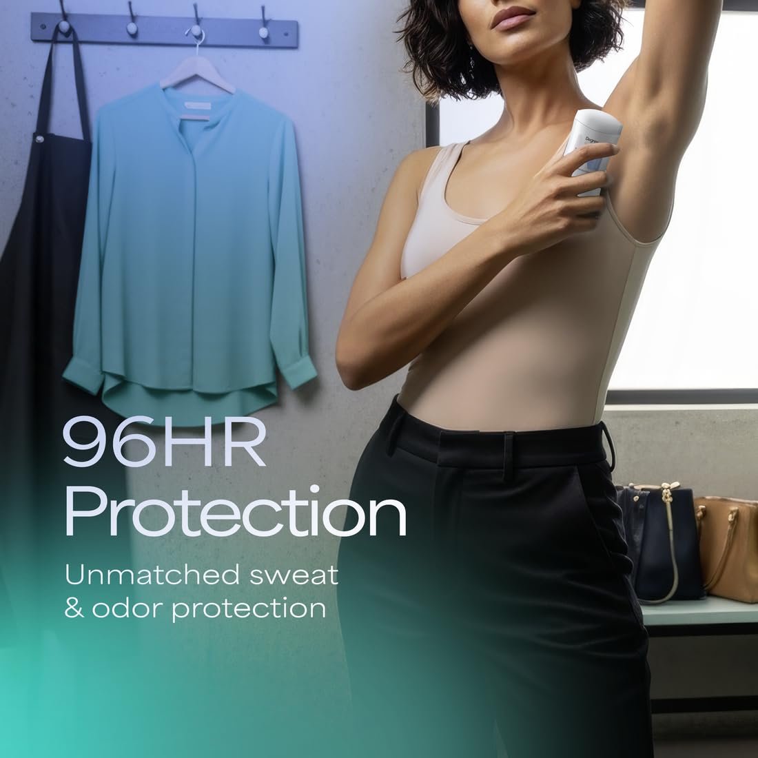 5x protection system addressing stress, activity, pressure, thrill, and heat sweat