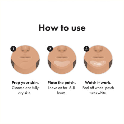6-8 hour wear time suitable for overnight or all-day use