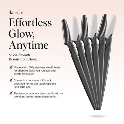 6 blades per unit for consistent exfoliation across the face
