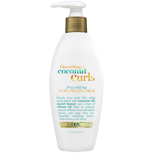 6 fl oz leave-in curl styling milk that detangles, defines, and smooths