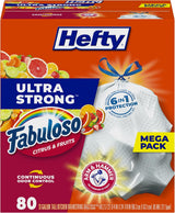 Hefty Ultra Strong 13 Gallon Trash Bags Fabuloso Scent for a Calmer, Cleaner Home Kitchen Ritual