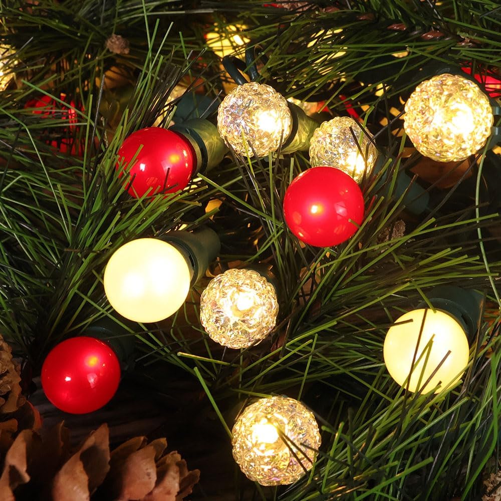 6-watt energy draw (90% more efficient than traditional incandescent string lights)