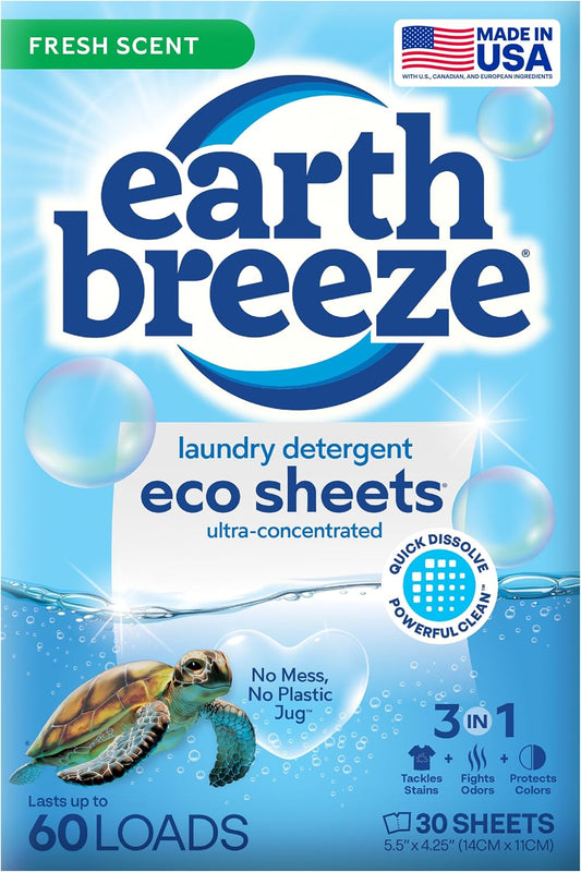 60-load capacity per 30-sheet pack (2 loads per sheet) for extended use