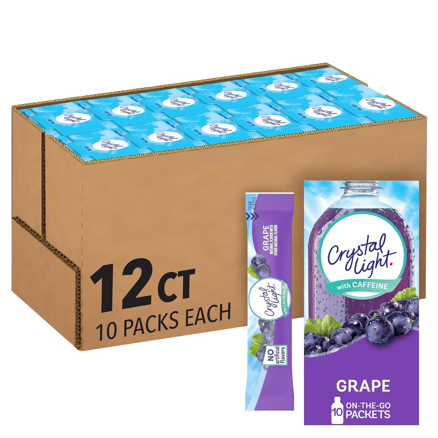 60mg caffeine per packet for an energy boost